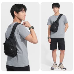 Thumbnail Túi đeo vai thể thao ngoài trời CAMEL CROWN Nam và Nữ Túi đeo vai thông thường 3