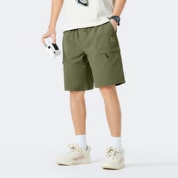 Thumbnail Quần âu nam CAMEL CROWN Quần short co giãn thoáng khí Quần short thể thao ngoài trời 1