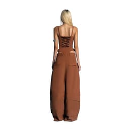 Thumbnail Puzzle Cupped & Wide Long Leg Jumpsuit 3