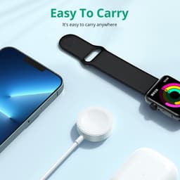 Thumbnail Bộ sạc không dây Fonken 2 trong 1 Type C cho đồng hồ Cáp sạc USB cho AP Watch Series 7 / 6 / 4 / SE / 4 / 3 / 2 / 1 3