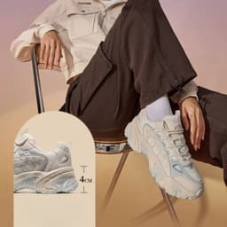 Thumbnail Giày thể thao thông thường CAMEL CROWN Wen 's và nữ Giày nâng cao thoáng khí 3
