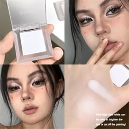 Thumbnail Gellas Highlighter Powder Highlight Contour Cream Face Brightens The Tear Groove Face Contouring Not Easy To Fly Powder 2