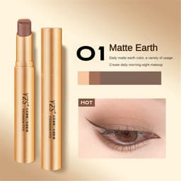 Thumbnail Bút Kẻ Mắt Dạng Thỏi Yzs 3 Màu Lì Dạng Nhũ Ngọc Trai, Lâu Trôi, Chống Nước, Dụng Cụ Trang điểm Mắt *THỦY TINH 2