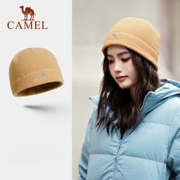 Thumbnail Mũ lông cừu CAMEL CROWN Mũ leo núi ấm áp chống gió ngoài trời cho nam và nữ 2
