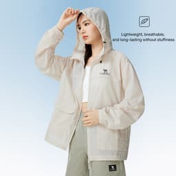 Thumbnail Áo khoác chống tia cực tím ngoài trời chống nắng CAMEL CROWN Unisex 3