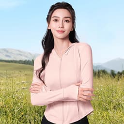 Thumbnail CAMEL CROWN Ice Silk Chống Nắng Quần Áo Nữ Slim Fit Áo Khoác Nữ Thoáng Khí Chống Nắng Quần Áo 2