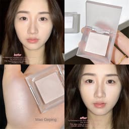 Thumbnail Gellas Highlighter Powder Highlight Contour Cream Face Brightens The Tear Groove Face Contouring Not Easy To Fly Powder 3