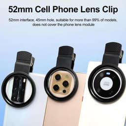 Thumbnail Hdoorlink Bộ phân cực CPL có thể điều chỉnh đa năng Bộ lọc ống kính 52 / 67mm Bộ lọc ống kính máy ảnh cho điện thoại thông minh Máy ảnh 4