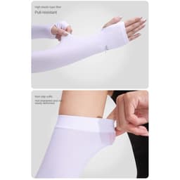 Thumbnail Tay áo chống nắng bằng băng CAMEL CROWN dành cho nam và nữ mỏng chống tia cực tím Đi xe đạp Ice Silk Arm Tay áo 4