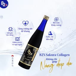 Thumbnail Nước Uống Collagen Cao Cấp 82X SAKURA COLLAGEN PREMIUM Chai 500ml - Hỗ Trợ Trẻ Hoá Da, Ngừa Lão Hoá 3