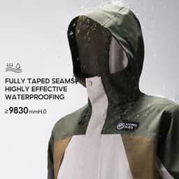 Thumbnail Áo khoác một lớp CAMEL CROWN, Áo khoác chặn màu vỏ cứng chống thấm nước cho nam và nữ 2