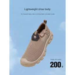 Thumbnail Giày nam CAMEL CROWN Giày lưới thoáng khí Giày leo núi rỗng thông thường 3