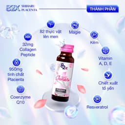 Thumbnail Combo 3 Hộp Nước Uống Shiharu Placenta Đều Màu Da, Cân Bằng Nội Tiết Tố Nữ, Ổn Định Giấc Ngủ 10 lọ/Hộp 3