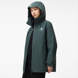 Thumbnail Áo khoác ba chống CAMEL CROWN Unisex Bộ đồ leo núi vỏ cứng một lớp ngoài trời 4