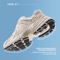 Thumbnail Giày đi bộ đường dài nam và nữ CAMEL CROWN Giày đi bộ ngoài trời thông thường chống trượt chống mài mòn 1