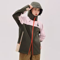 Thumbnail Áo khoác một lớp ngoài trời dành cho nam và nữ CAMEL CROWN Quần áo leo núi chống gió và chống nước 3