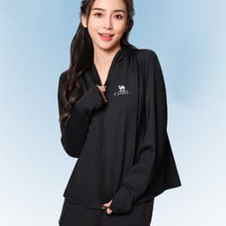 Thumbnail Quần áo chống nắng ngoài trời CAMEL CROWN dành cho nữ Quần áo chống nắng thể thao trên băng chống tia cực tím 2