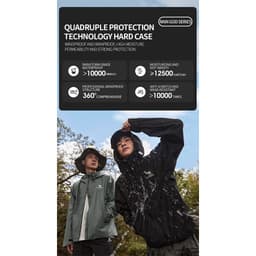 Thumbnail Áo khoác một lớp ngoài trời CAMEL CROWN Áo khoác chống mưa cho nam và nữ 3