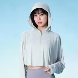 Thumbnail CAMEL CROWN Ngoài Trời Sợi Chính Hãng Chống Nắng Quần Áo Áo Khoác Chống Tia UV Nữ 3