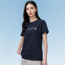 Thumbnail CAMEL CROWN Sợi Chống Nắng Tay Ngắn Ngoài Trời Thoáng Mát Nhanh Khô Áo Thun Nam Nữ Thoáng Khí Top 1