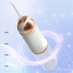 Thumbnail EVEBOT Máy rửa Miệng điện thông minh, máy rửa nha khoa điều chỉnh ba giai đoạn di động, dung tích cao 230ml, sạc USB, chống nước IPX7 4