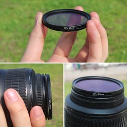 Thumbnail Hdoorlink Bộ phân cực CPL có thể điều chỉnh đa năng Bộ lọc ống kính 52 / 67mm Bộ lọc ống kính máy ảnh cho điện thoại thông minh Máy ảnh 2