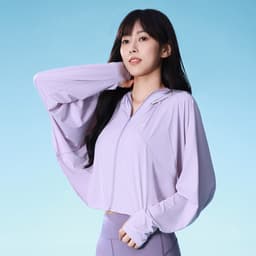 Thumbnail CAMEL CROWN Ngoài Trời Sợi Chính Hãng Chống Nắng Quần Áo Áo Khoác Chống Tia UV Nữ 4