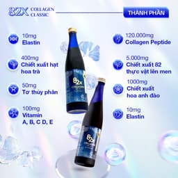 Thumbnail Liệu Trình 2 Chai Nước Uống Làm Đẹp Da Gồm Sakura Collagen & Classic Collagen Tăng Sức Đề Kháng, Thải Độc 500ml/chai 4