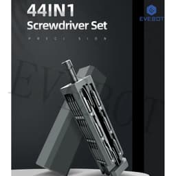 Thumbnail Bộ tuốc nơ vít từ tính mô-men xoắn cao đa chức năng EVEBOT 44In1 / 25in1, Bộ tuốc nơ vít chính xác, Bộ công cụ sửa chữa cho máy tính xách tay, máy tính, điện thoại, Macbook, kính, đồng hồ, kính râm 1