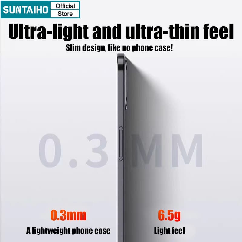 Ảnh Suntaiho Siêu Mỏng Thoáng Khí Làm Mát Ốp Lưng Điện Thoại Mềm Mờ Cao Cấp Cho iPhone 15 14 13 12 11 Pro Max 3