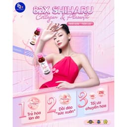 Thumbnail Hộp 10 Chai Nước Uống Đẹp Da 82X SHIHARU PLACENTA Từ Nhật Bản-Cân Bằng Nội Tiết Tố, Trẻ Hoá Da, Giảm Căng Thẳng, Mệt Mỏi 3