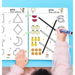 Thumbnail Tập Tô Vẽ Thông Minh Xoá Được 64 Trang - Đồ Chơi Giáo Dục Toàn Diện Montessori Cho Bé 2