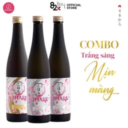 Thumbnail Liệu Trình 3 Chai Nước Uống 82X Koharu: 1 Chai Collagen & 2 Chai Placenta Da Đẹp Chuẩn Nữ Thần 500ml/Chai 3
