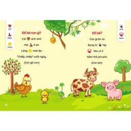 Thumbnail Sách - Thơ truyện đồng dao câu đố truyện tiềm thức cho bé tập nói tập đọc 4