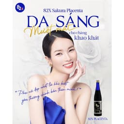 Thumbnail Nước Uống Đẹp Da 82X SAKURA PLACENTA PREMIUM Dòng Cao Cấp - Cân Bằng Nội Tiết, Sáng Đều Màu Da 3