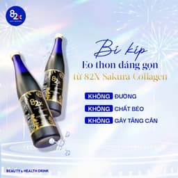 Thumbnail Nước Uống Collagen Cao Cấp 82X SAKURA COLLAGEN PREMIUM Chai 500ml - Hỗ Trợ Trẻ Hoá Da, Ngừa Lão Hoá 4