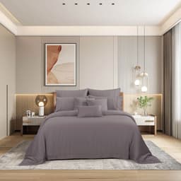 Thumbnail Bộ ga kèm Vỏ chăn Akemi Tencel Accord Lyocell Matera và Mosiya, gồm 6 món (Super King / King / Queen) 2
