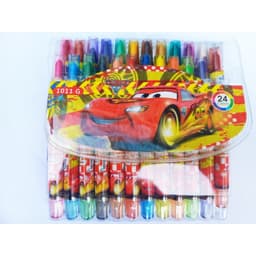 Thumbnail Bút Sáp Vặn 24 Màu Thân 12cm loại tốt, tô màu đẹp, dễ thương (Bé trai, Bé gái), dễ dàng bảo quản 3