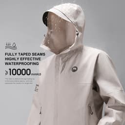 Thumbnail Áo khoác unisex một lớp CAMEL CROWN Panda áo khoác vỏ cứng chống thấm nước dành cho nam và nữ 3