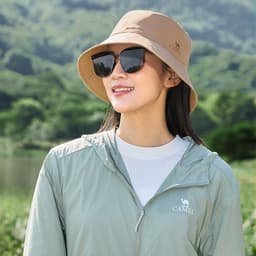 Thumbnail CAMEL CROWN Cotton Nguyên Chất Mũ Ngư Dân Nam Nữ Chống Nắng Ngoài Trời Tấm Che Nắng Chống Tia Cực tím Mũ Câu Cá 2