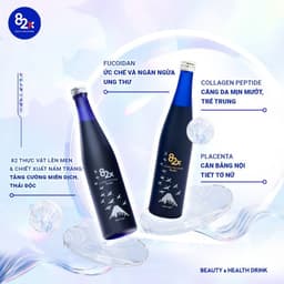 Thumbnail Nước Uống Collagen 82X FUCOIDAN Cao Cấp Chai 500ml - Tăng Độ Đàn Hồi Cho Da Căng Mịn, Gọn Dáng [DATE T7/2025] 4