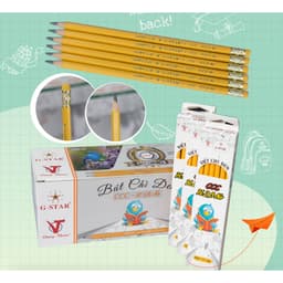 Thumbnail Bút Chì Deli 37013 -Việt Hà - Độ Đậm 2B - HB 2