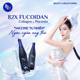 Thumbnail Nước Uống Collagen 82X FUCOIDAN Cao Cấp Chai 500ml - Tăng Độ Đàn Hồi Cho Da Căng Mịn, Gọn Dáng [DATE T7/2025] 1