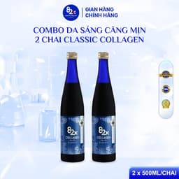 Thumbnail Liệu Trình 2 Chai Nước Uống Đẹp Da 82X Classic Collagen Chiết Xuất Từ Da Cá Ngừ Đại Dương Giữ Cân Đẹp Dáng 500ml/Chai 2
