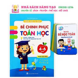Thumbnail Sách - Bé Chinh Phục Toán Học - Toán Tư Duy Sáng Tạo (Dành cho trẻ 4 đến 6 tuổi) (1 cuốn) 1