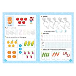 Thumbnail Sách - Bé Chinh Phục Toán Học dành cho Trẻ từ 4-6 Tuổi 3