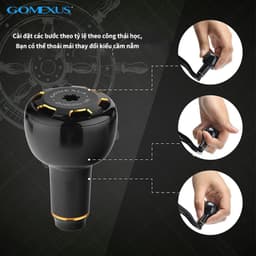 Thumbnail Nút tay cầm GOMEXUS bằng hợp kim 30mm siêu nhẹ cho cần câu Shimano Sedona soare Daiwa Tatula LT Ryobi ultra lite AS30 4