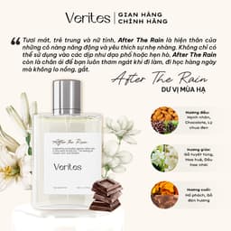 Thumbnail Nước hoa Nữ VERITES After The Rain Thuần khiết, Tươi trẻ, Năng động 50ml 1