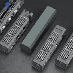 Thumbnail Bộ tuốc nơ vít từ tính mô-men xoắn cao đa chức năng EVEBOT 44In1 / 25in1, Bộ tuốc nơ vít chính xác, Bộ công cụ sửa chữa cho máy tính xách tay, máy tính, điện thoại, Macbook, kính, đồng hồ, kính râm 4