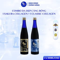 Thumbnail Liệu Trình 2 Chai Nước Uống Làm Đẹp Da Gồm Sakura Collagen & Classic Collagen Tăng Sức Đề Kháng, Thải Độc 500ml/chai 2